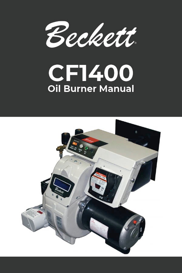chofuオイルヒーター Burner Manual: CF1400 Oil Burner | 4.00 to 13.60 GPH | AC Power